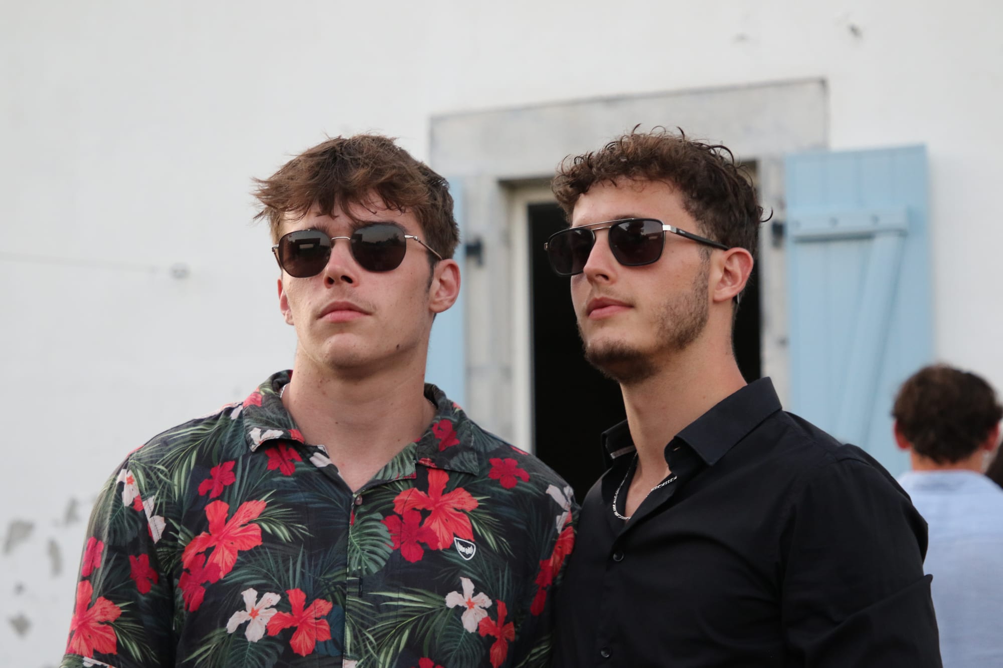 Duo complice lors d'un événement